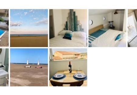 Stylish Studio Close To Beach In Residence With Pool Narbonne Ngoại thất bức ảnh