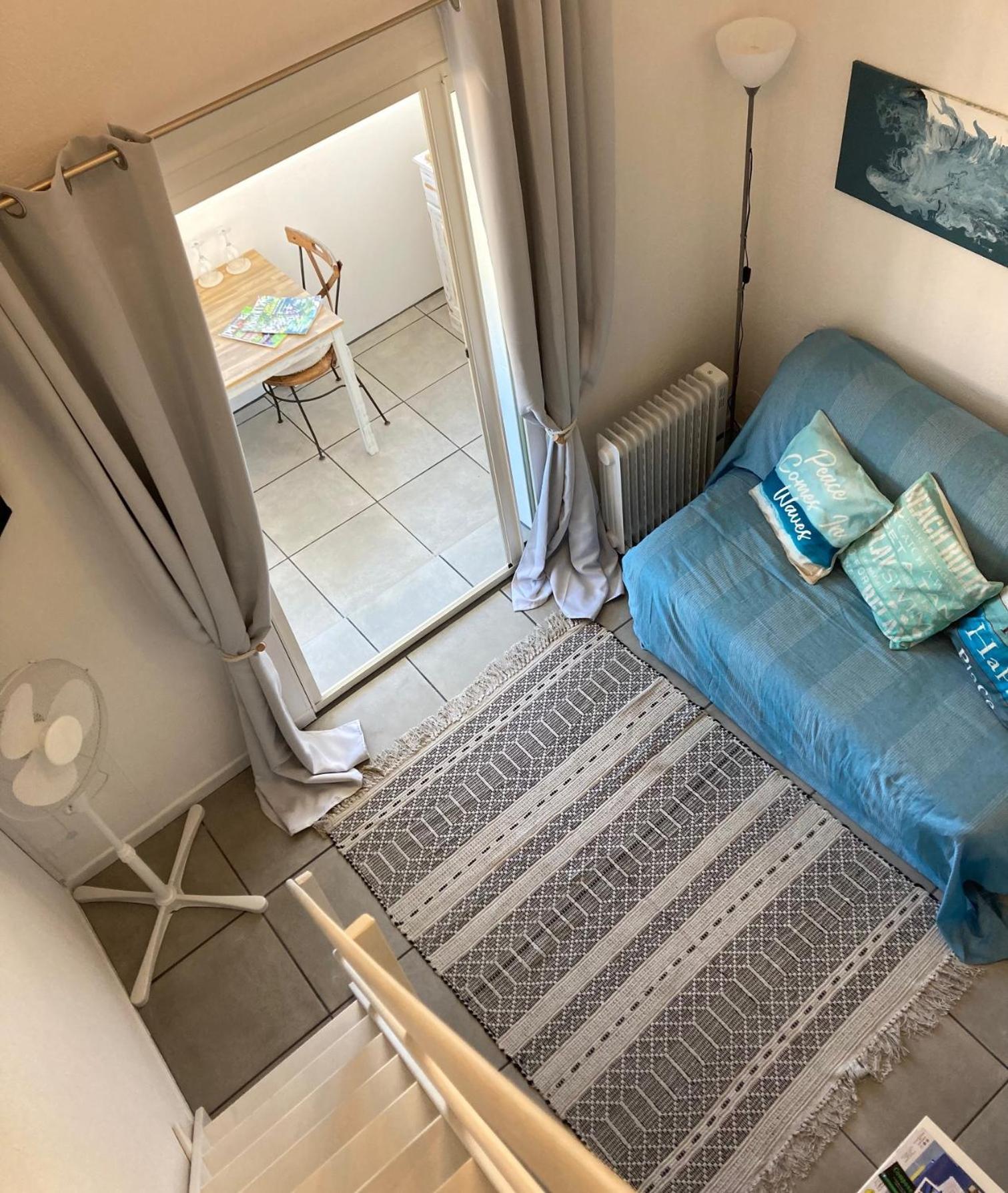 Stylish Studio Close To Beach In Residence With Pool Narbonne Ngoại thất bức ảnh
